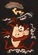 TAZ TASMANIAN DEVIL POLO GOLF SHIRT XXL 100% COTTON
